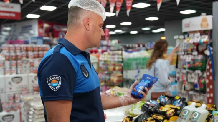 Gölbaşı zabıtasından bayram öncesi denetim