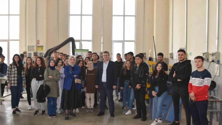 GSO Başkanı Adnan Ünverdi, üniversite öğrencileri ile bir araya geldi