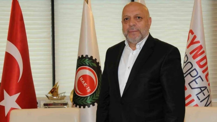 HAK-İŞ Genel Başkanı Arslan:' İsrail'in zulmüne direnen Gazzeli ve Filistinli anneler başta olmak üzere tüm annelerin günü kutlu olsun'