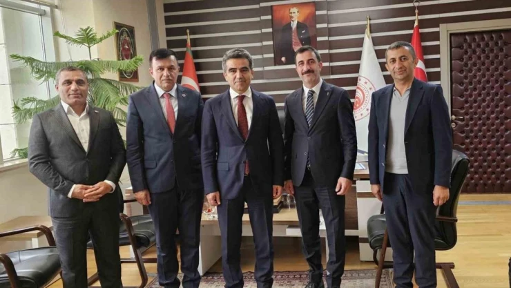 Hakkari ve ilçelerindeki sıkıntı ve sorunları Ankara'ya taşıdılar