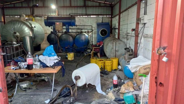 Hatay'da kaçak mazot operasyonu