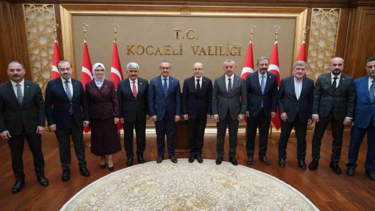 Hazine ve Maliye Bakanı Mehmet Şimşek Kocaeli'de