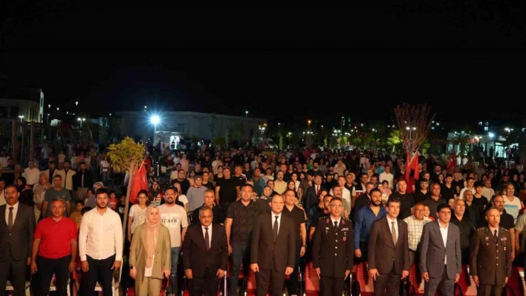 Iğdır'da 15 Temmuz şehitlerini anma programı düzenlendi