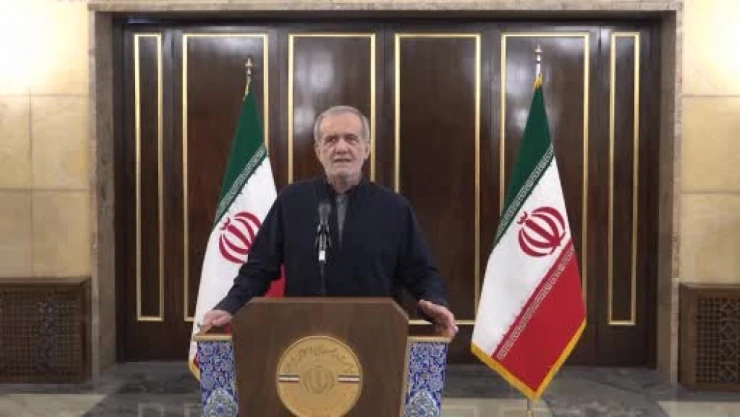 İran Cumhurbaşkanı Pezeşkiyan: 'İran, düşmanı aptalca girişime pişman edecek