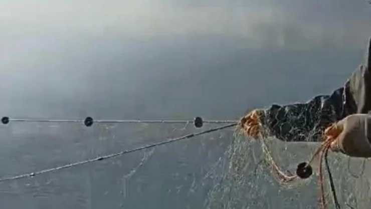 Isparta'da kaçak avcılıkta kullanılan bin 400 metre ağ ele geçirildi