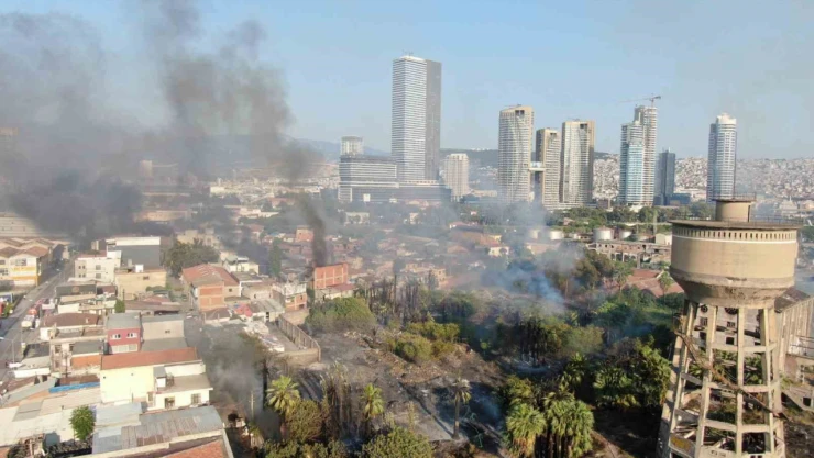 İzmir'deki yangın kontrol altına alındı