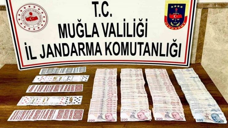 Jandarmadan Fethiye'de kumar operasyonu