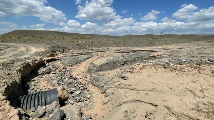 Kağızman'da menfez ve köprüler yeniden onarılacak