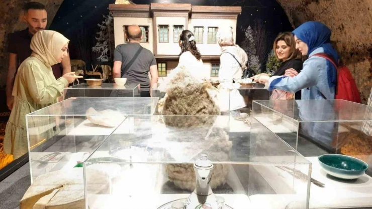 Kars Peynir Müzesi bayram tatilinde yoğun ilgi gördü