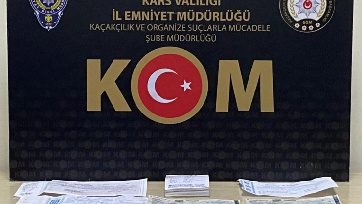 Kars'ta tefeci operasyonu:4 gözaltı