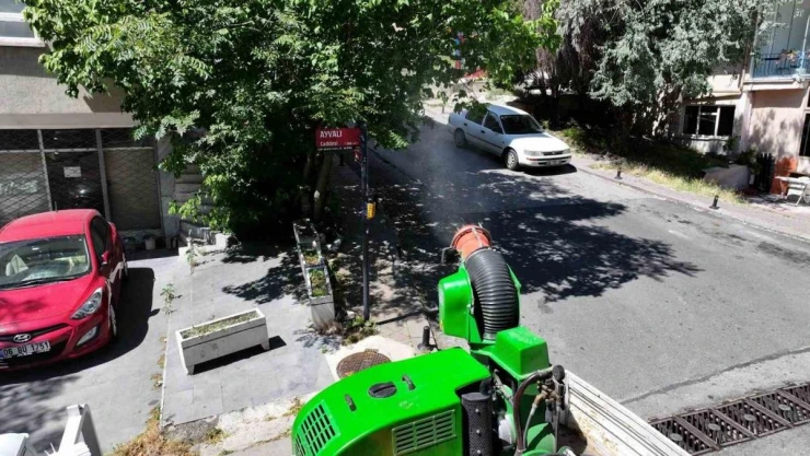 Keçiören'de ilaçlama seferberliği