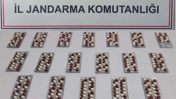 Kırıkkale'de üzerinde uyuşturucu hap bulunduran şahıs tutuklandı