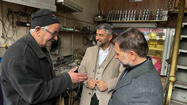 Küçükoğlu 'Esnaf ve vatandaşlarımızla istişare ediyoruz'