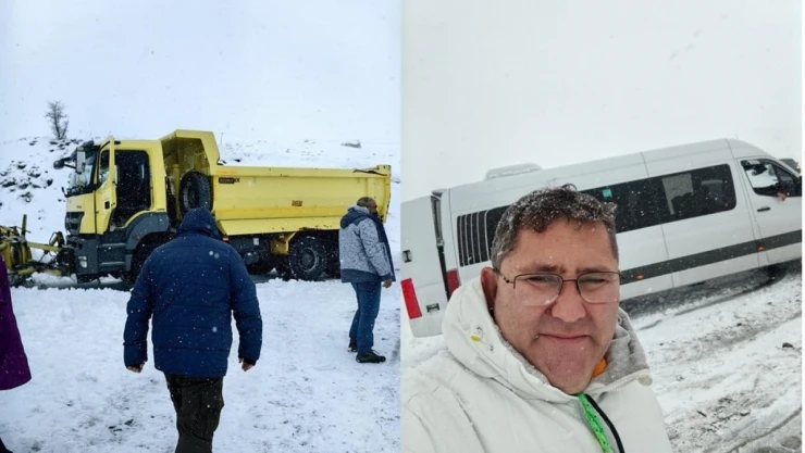 Kurtarılan 16 kişilik kafile Hakkari'den ayrıldı