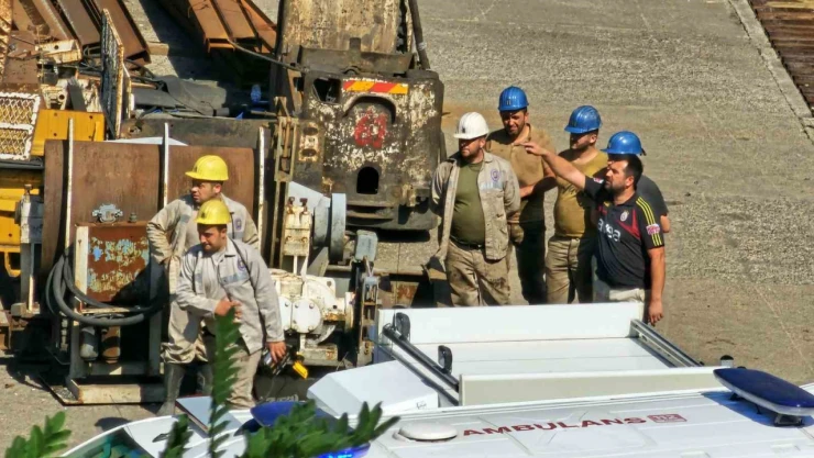 Maden ocağında göçük: 2 işçiyi kurtarma çalışması sürüyor