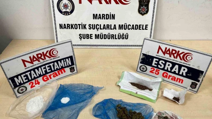 Mardin'de uyuşturucu operasyonu: 1 tutuklama