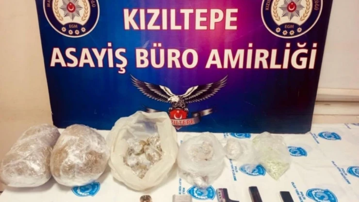 Mardin'de uyuşturucu ve tabanca ele geçirildi: 1 tutuklama