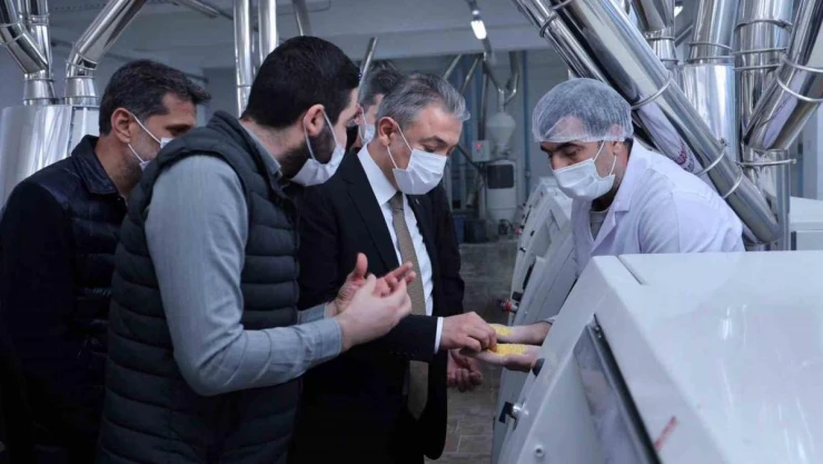 Mardin Valisi Akkoyun, TKDK, KOSGEB ve OSB'de incelemelerde bulundu