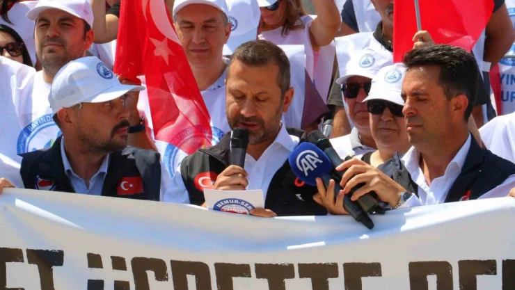 Memur-Sen'den Ankara'da eylem