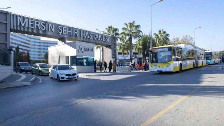 Mersin Büyükşehir Belediyesinden Şehir Hastanesi'ne 2 yeni hat: 177 ve 13