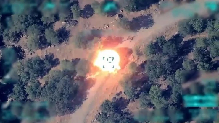 MİT'in terörist Rojda Bilen'i i etkisiz hale getirdiği anların görüntüsü paylaşıldı