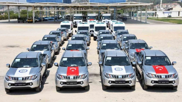 Muğla Büyükşehir araç filosuna 109 yeni araç ekliyor