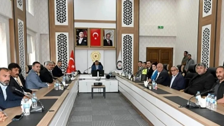 Muhtarlar ile  huzur toplantısı