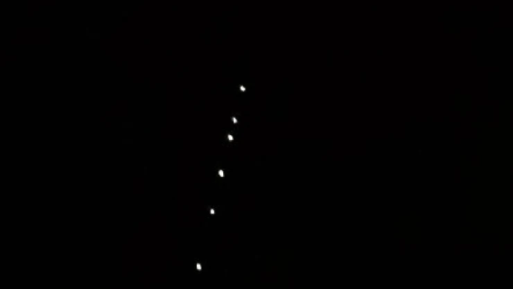 Musk'ın Starlink uyduları Erzincan semalarında görüldü