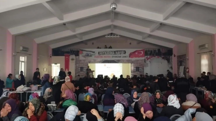 Niğde'de Filistin'e destek programı düzenlendi