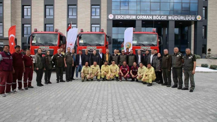 Orman müdürlüklerine arazöz desteği