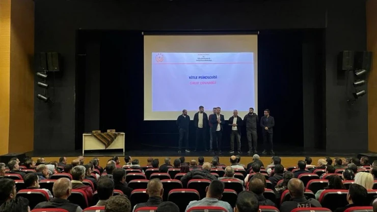 Polisten özel güvenlikçilere eğitim