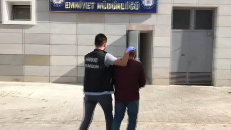 Samsun'da 25 bin 357 adet sentetik ecza ile yakalanan şahıs tutuklandı