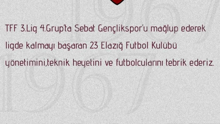 Şehir futbolunda dostluk rüzgarları