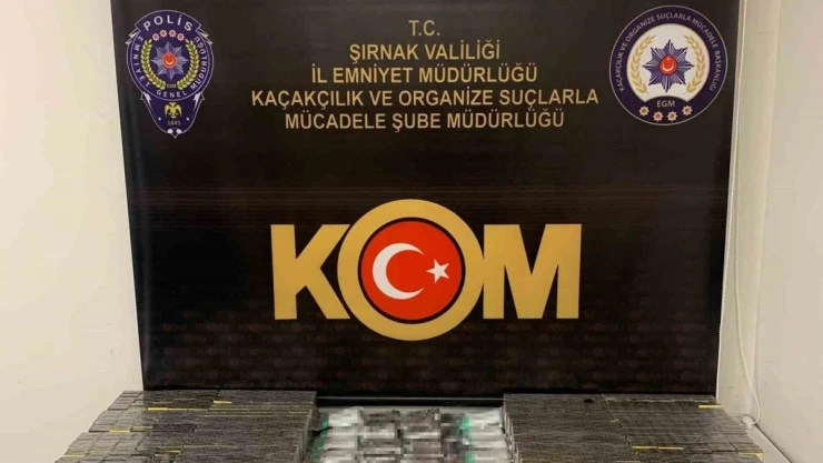 Şırnak'ta asayiş ve kaçakçılık operasyonu: 62 gözaltı