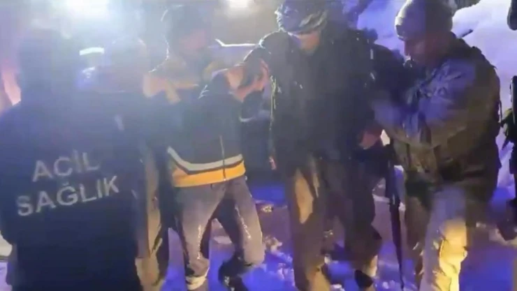 Şırnak'ta hasta kurtarma operasyonu