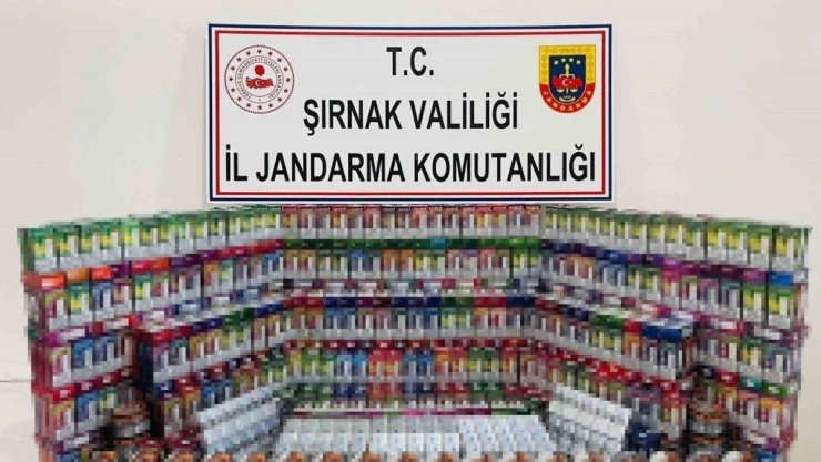 Şırnak'ta jandarma ekiplerinden kaçakçılara şok uygulama