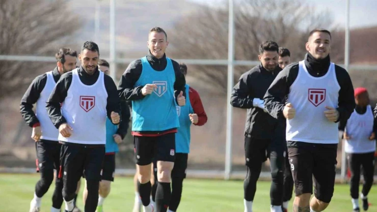 Sivasspor, Hatay maçının taktiğini çalıştı