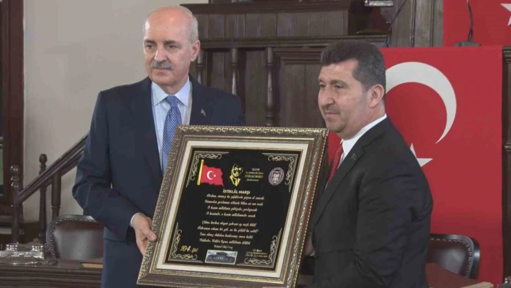TBMM Başkanı Kurtulmuş: 'İstiklal Marşı bizim milletimizin yürekten gelen avazıdır, haykırışıdır'