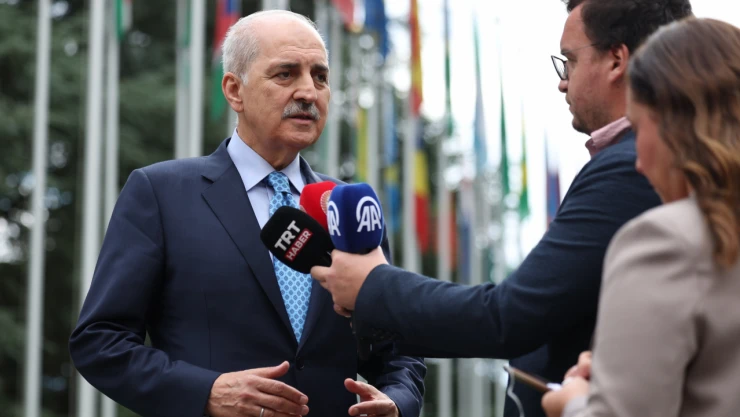 TBMM Başkanı Numan Kurtulmuş: 'Türkiye'nin barışla, bütünlükle, demokrasiyle ve kardeşlikle güçleneceğine inanıyorum.'
