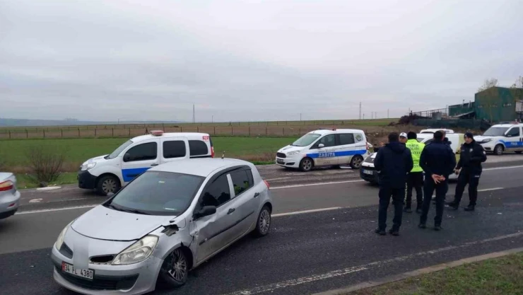 Tekirdağ'da kaza: 1'i zabıta 2 yaralı