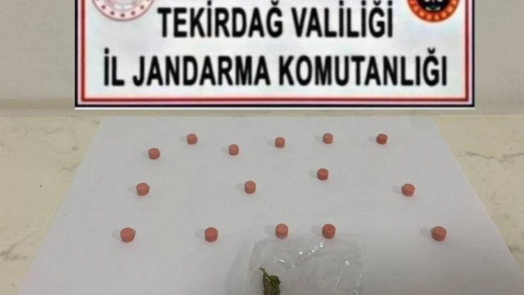 Tekirdağ'da uyuşturucu ve silah ele geçirildi