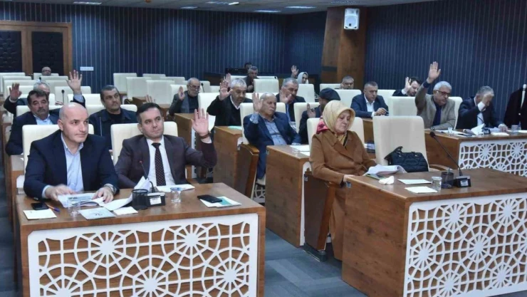 Tekkeköy'de yeni yılın ilk meclis toplantısı yapıldı