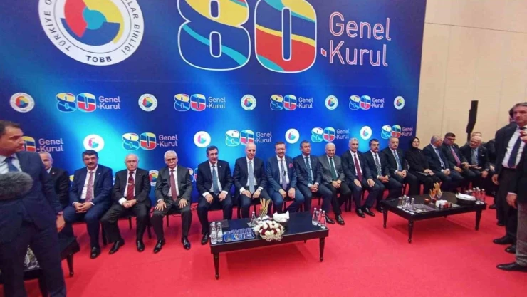 TOBB 80. Genel Kurulu akşam yemeği ATO Congresium'da yapıldı