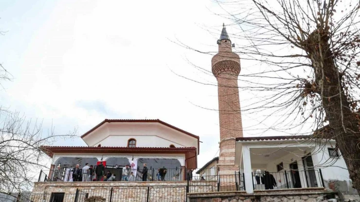 Tokat'ta yeniden inşa edilen Horuç Cami ibadete açıldı