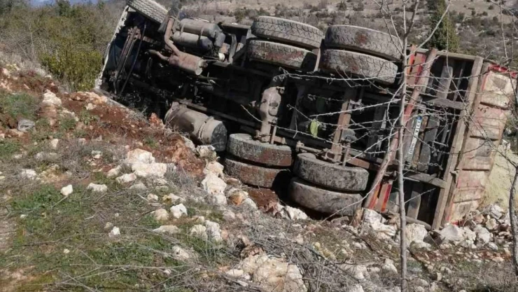 Trafik kazasında 1 kişi yaralandı