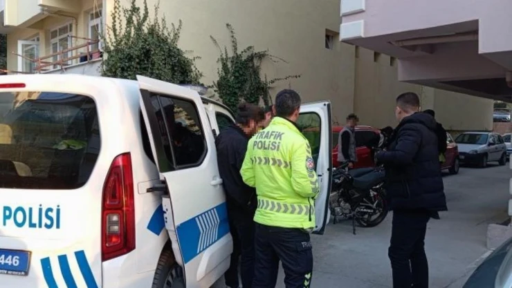 Trafikten men edilen 4 motosiklet sürücüsüne 63 bin 750 para cezası verildi