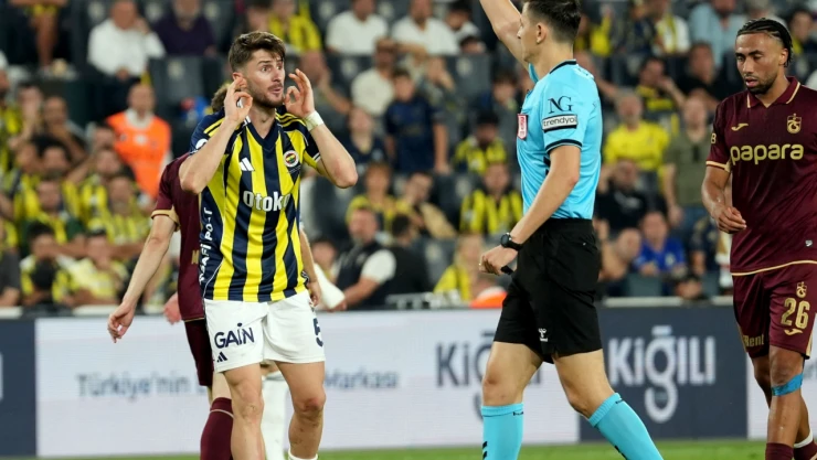 Trendyol Süper Lig: Fenerbahçe: 1-Trabzonspor:0