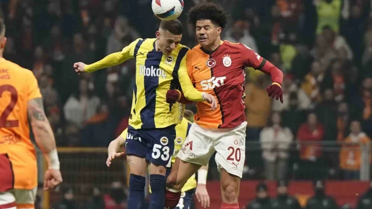 Trendyol Süper Lig: Galatasaray:0-Fenerbahçe:0