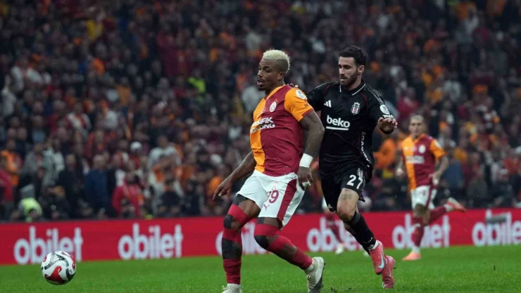 Trendyol Süper Lig: Galatasaray:1-Beşiktaş:1