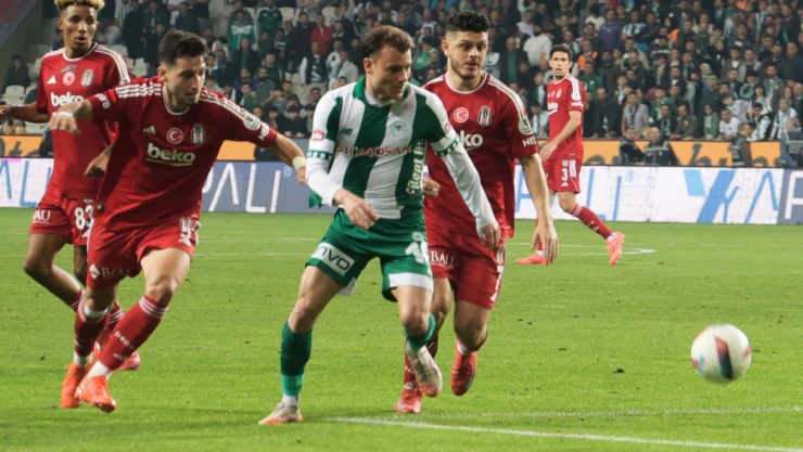Trendyol Süper Lig: Konyaspor: 1-Beşiktaş:0